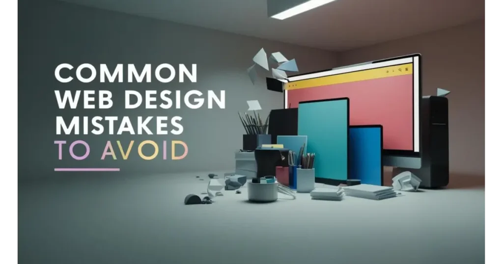 Avoid common web design mistakes by mastering typography in websites for improved readability and user experience.